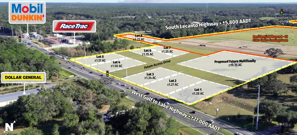 Primary Photo Of 3440 W Gulf To Lake Hwy, Lecanto Land For Lease