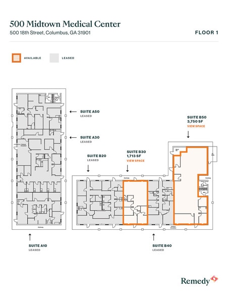 More Photos Of 500 18th St, Columbus Medical For Lease