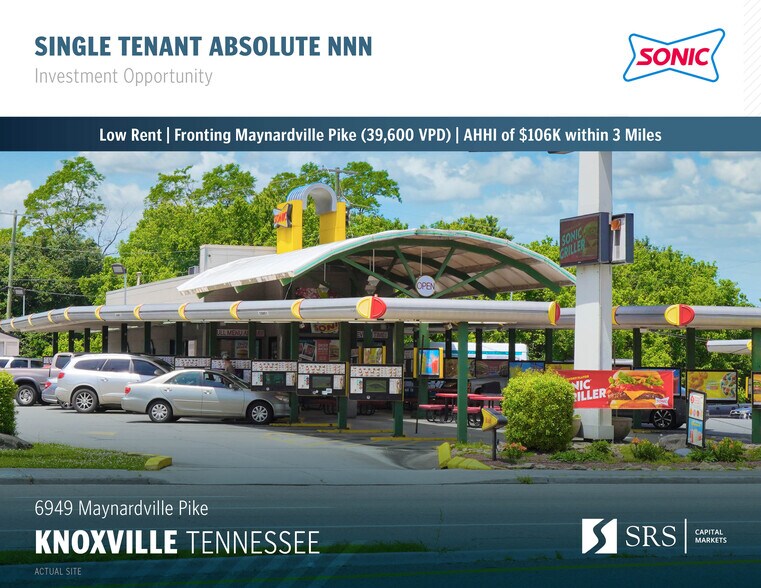 Primary Photo Of 6949 Maynardsville Pike, Knoxville Fast Food For Sale