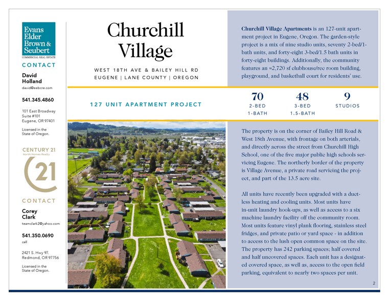 More Photos Of West 18th Ave & Bailey Hill Road, Eugene Apartments For Sale