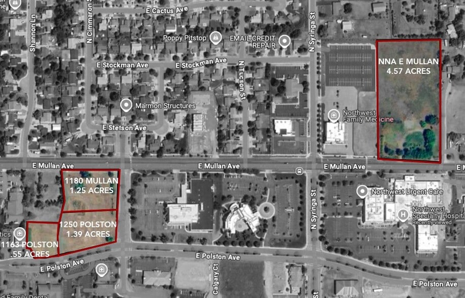 Primary Photo Of Multiple Commercial/Light Industrial Lots, Post Falls Land For Sale