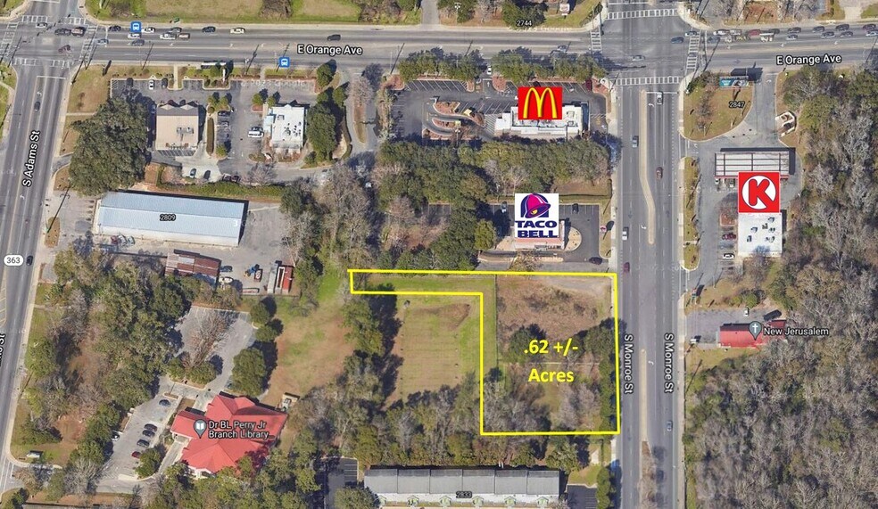 Primary Photo Of 0 Monroe Street, Tallahassee Land For Sale