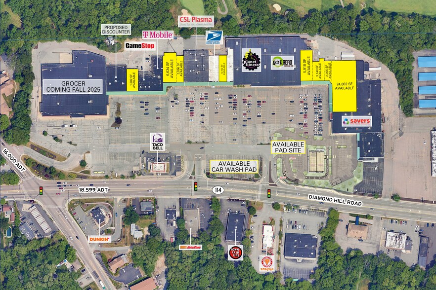 More Photos Of 1500-1666 Diamond Hill Rd, Woonsocket Unknown For Lease