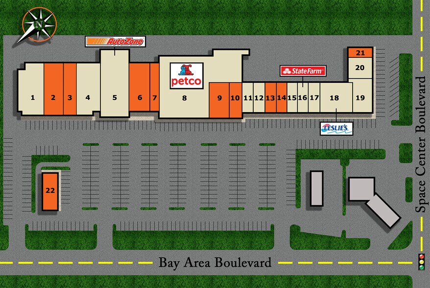 More Photos Of 2402-2416 Bay Area Blvd, Houston Freestanding For Lease
