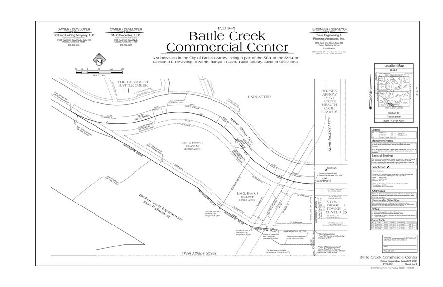 More Photos Of W Albany Pl, Broken Arrow Land For Sale