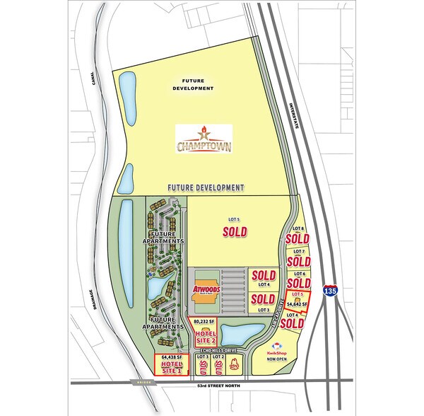 More Photos Of 5500 N I-135, Wichita Land For Sale