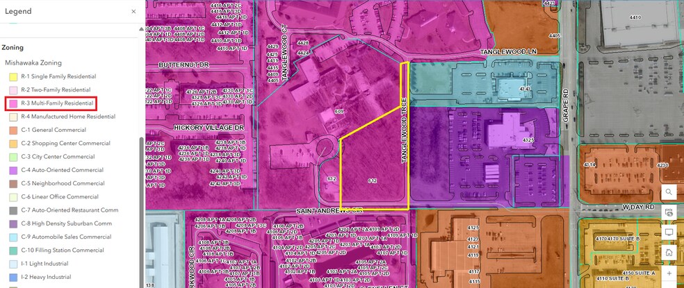 More Photos Of 2.19 Acres Tanglewood Trace, Mishawaka Land For Sale