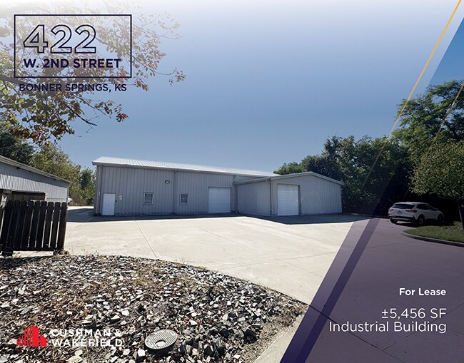 Primary Photo Of 422 W 2nd St, Bonner Springs Warehouse For Sale