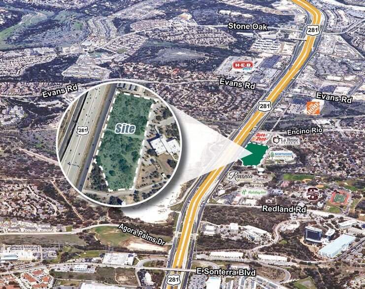 Primary Photo Of Hwy 281 & Encino Rio, San Antonio Land For Sale