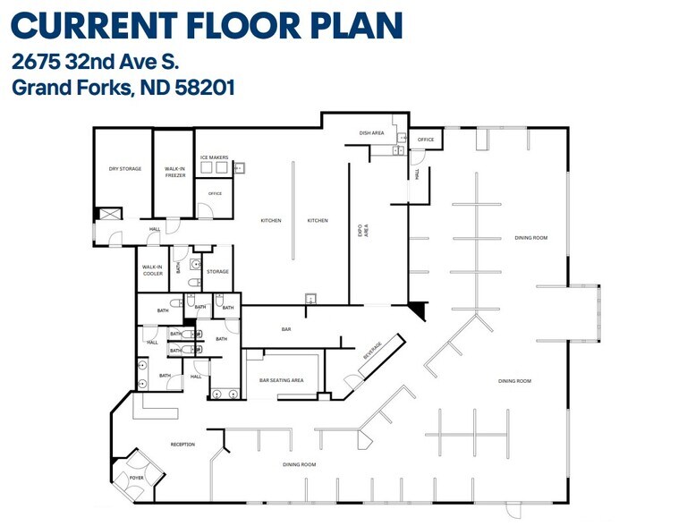 More Photos Of 2675 32nd Ave S, Grand Forks Restaurant For Sale