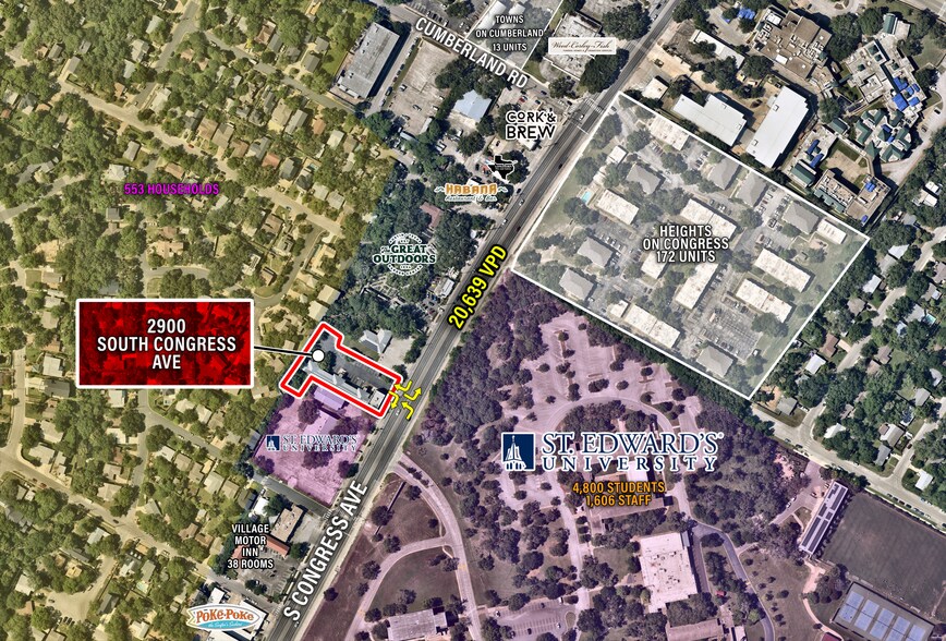 More Photos Of 2900 S Congress Ave, Austin Storefront Retail Office For Lease