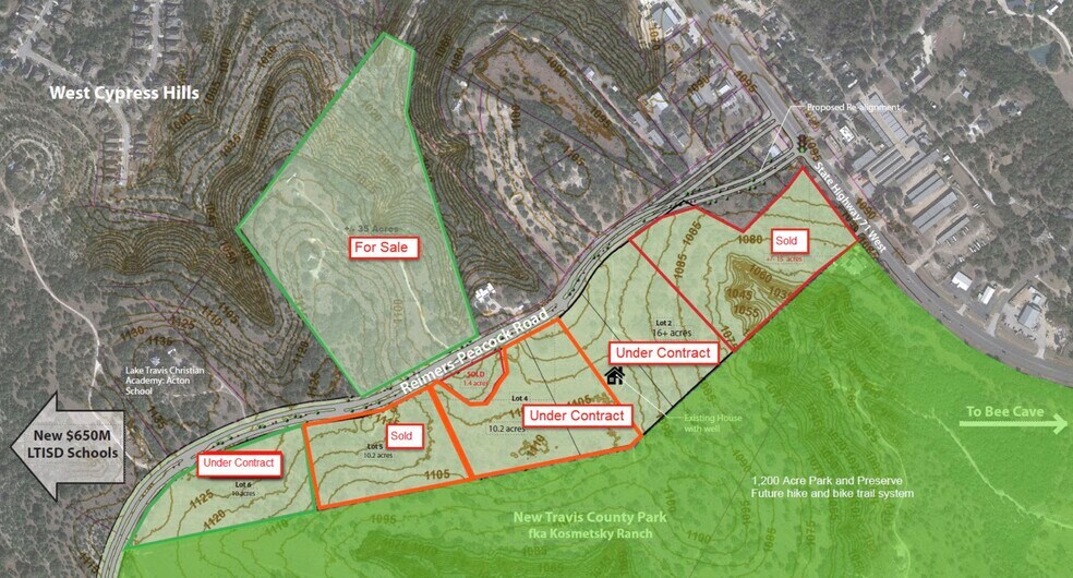 More Photos Of 5408 Reimers Rd, Spicewood Land For Sale