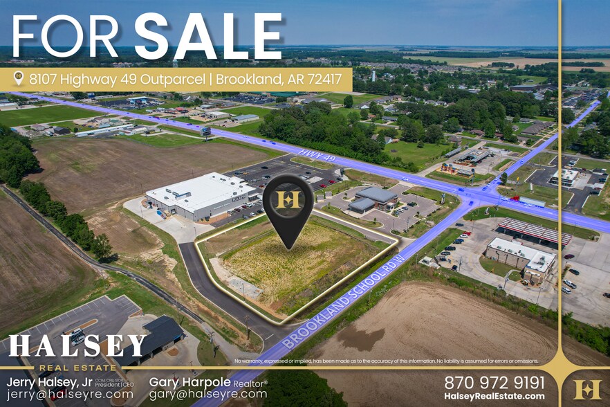 Primary Photo Of 8107 Highway 49, Brookland Land For Sale