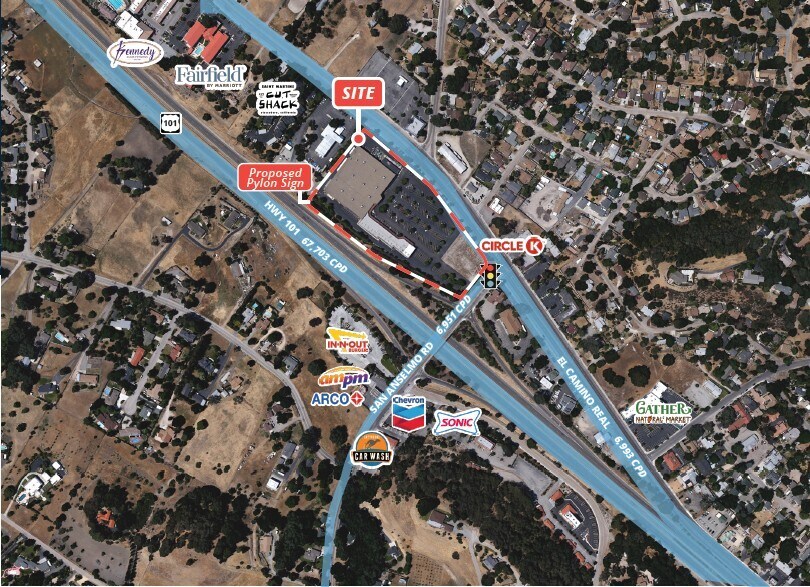 Primary Photo Of 3980 El Camino Real, Atascadero Unknown For Lease