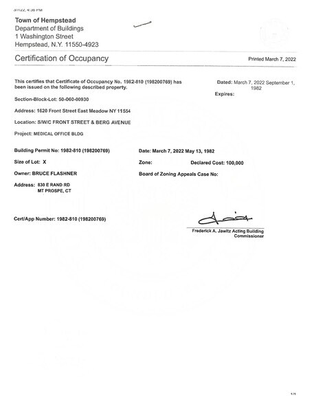 More Photos Of 1620 Front St, East Meadow Land For Sale