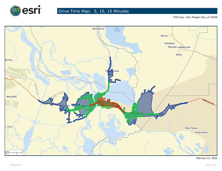 More Photos Of 7535 Highway 182 E, Morgan City Freestanding For Lease