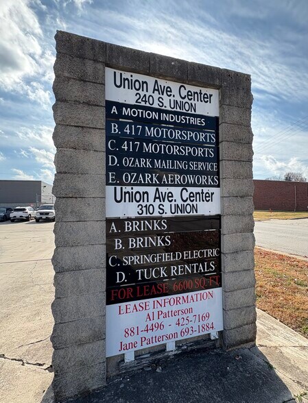 More Photos Of 310 S Union Ave, Springfield Manufacturing For Lease