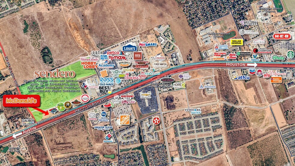 More Photos Of 917 W State Highway 71, Bastrop Fast Food For Sale