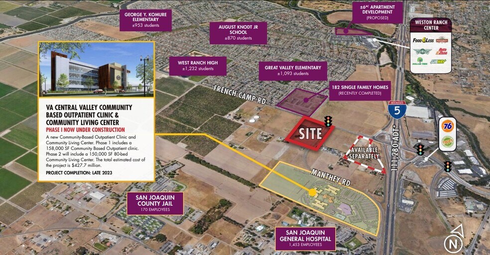 SWC French Camp Rd Manthey Rd, French Camp, CA 95231 Land For Sale