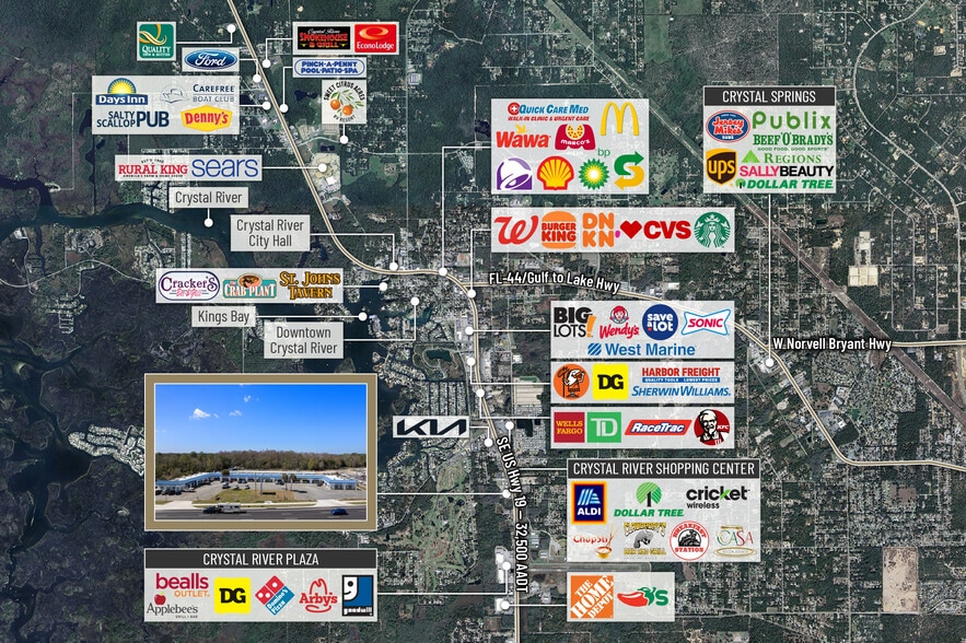 More Photos Of 940 N Suncoast Blvd, Crystal River General Retail For Sale