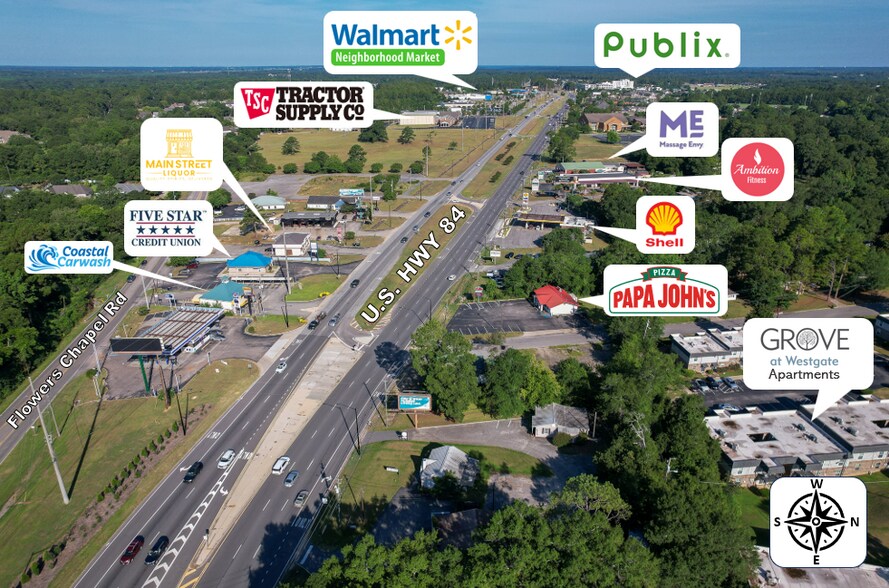 More Photos Of 3301 W Main St, Dothan Service Station For Sale