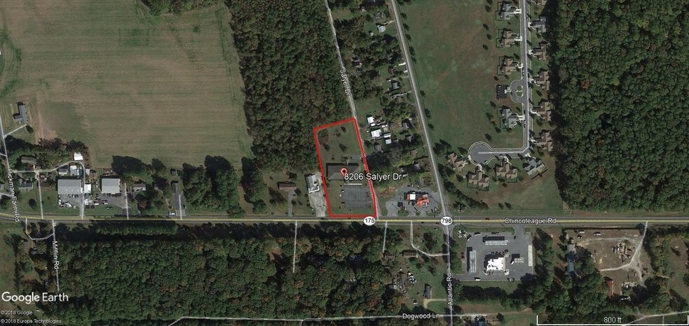 More Photos Of 8208 Salyer Dr, Wallops Island Office For Lease