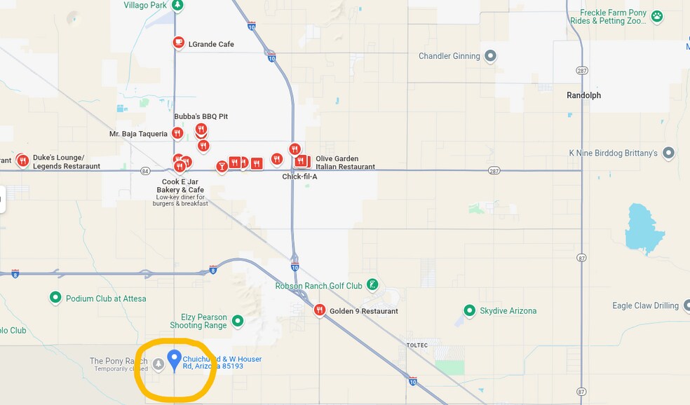 More Photos Of Houser Rd. Rd @ Houser Rd. and Chuichu Rd., Casa Grande Land For Sale