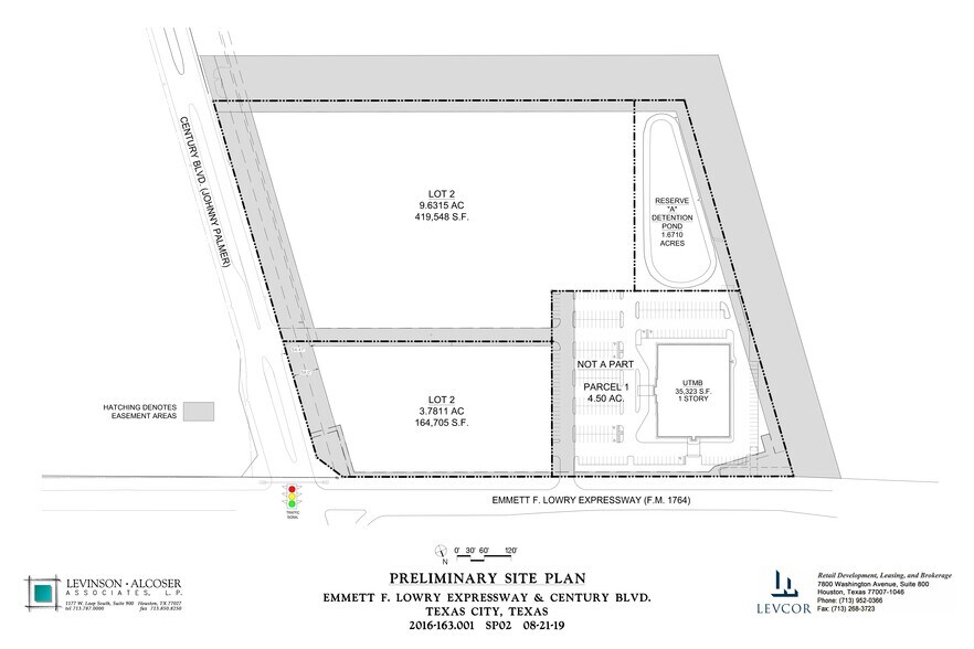 More Photos Of SWC of Emmett F Lowry & Century Blvd, Texas City Land For Lease