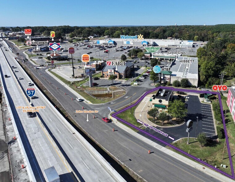 Primary Photo Of 2090 John Harden Rd, Jacksonville Fast Food For Lease