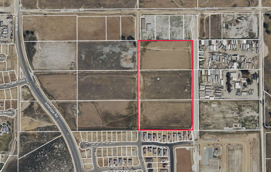 Primary Photo Of E. San Jacinto Rd. Rd @ McLaughlin Rd., Menifee Land For Sale