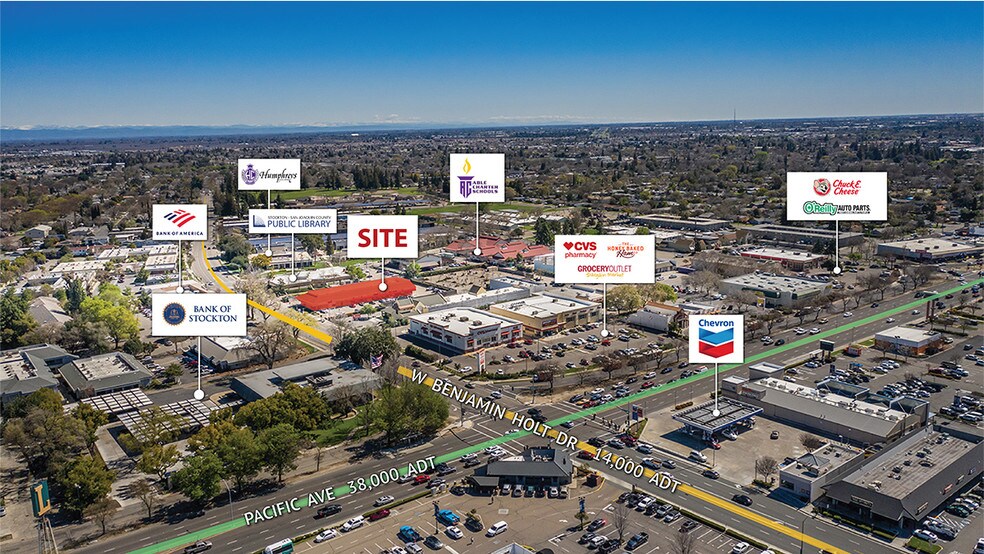 More Photos Of 526 W Benjamin Holt Dr, Stockton Storefront Retail Office For Lease