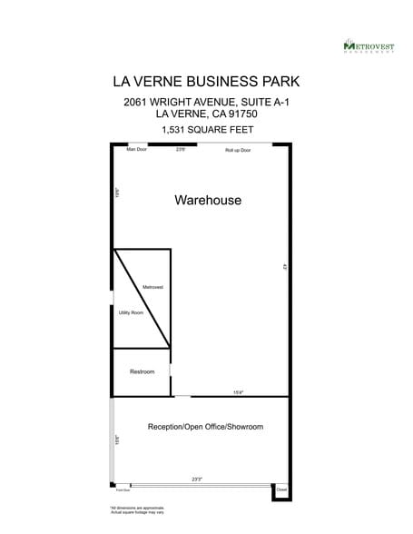More Photos Of 2125 Wright Ave, La Verne Light Distribution For Lease