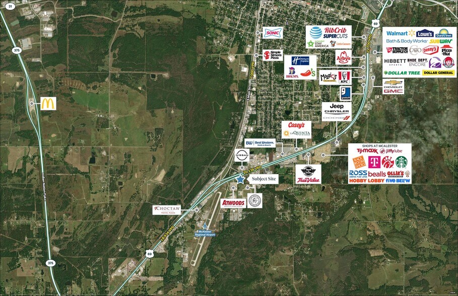 More Photos Of 1500 S George Nigh Expy, Mcalester Land For Sale