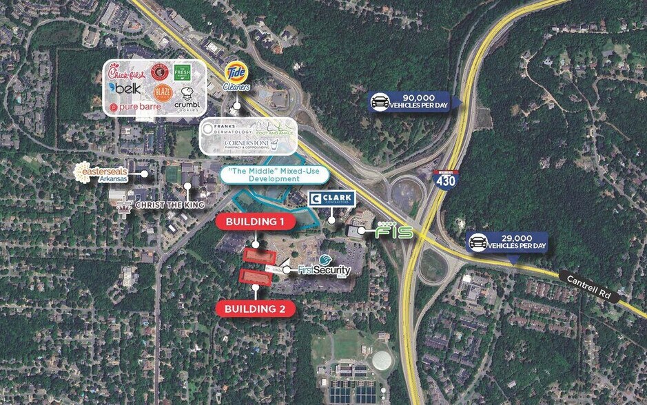 More Photos Of 4005 Rodney Parham Rd, Little Rock Office For Lease