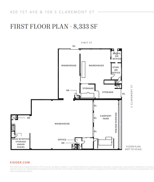 More Photos Of 108 South Claremont St, San Mateo Warehouse For Sale