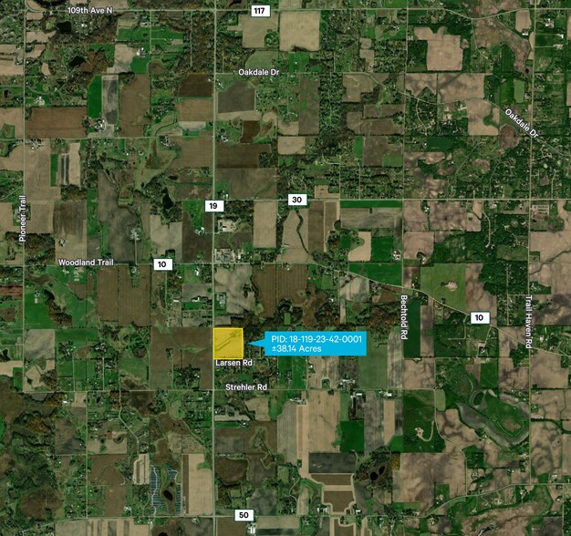 Primary Photo Of County Rd 19 and Larsen Rd, Corcoran Land For Sale