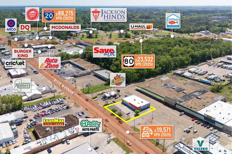 More Photos Of 1259 Bobby Rush Blvd, Jackson General Retail For Sale