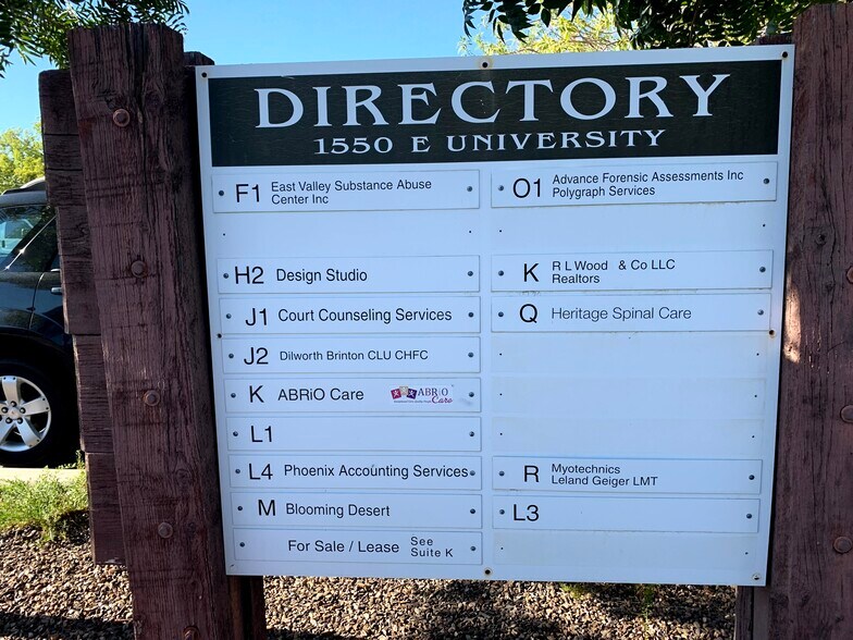 More Photos Of 1550 E University Dr, Mesa Office For Lease