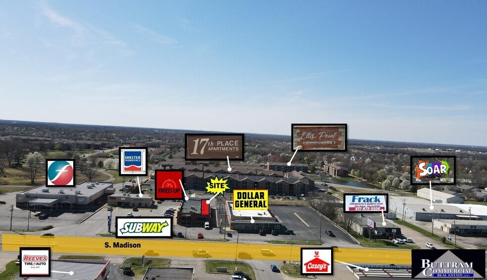 More Photos Of 1612 S Madison St, Webb City Storefront For Lease