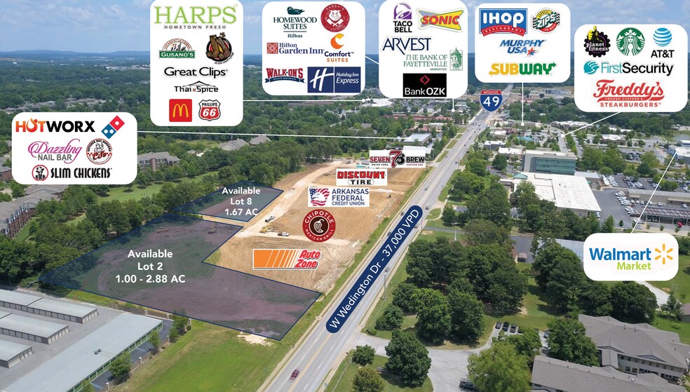 Primary Photo Of W Wedington Dr, Fayetteville Land For Sale