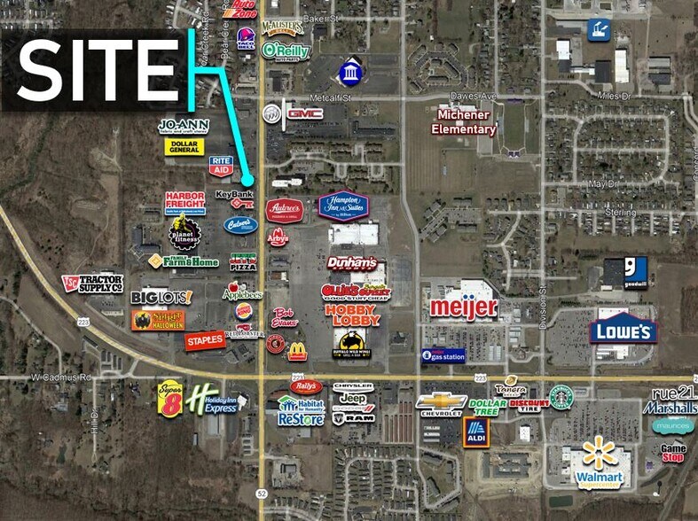 Primary Photo Of 1220 S Main St, Adrian Auto Repair For Sale