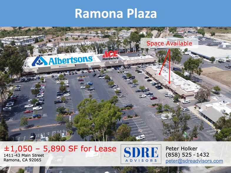 Primary Photo Of 1407-1467 Main St, Ramona Unknown For Lease