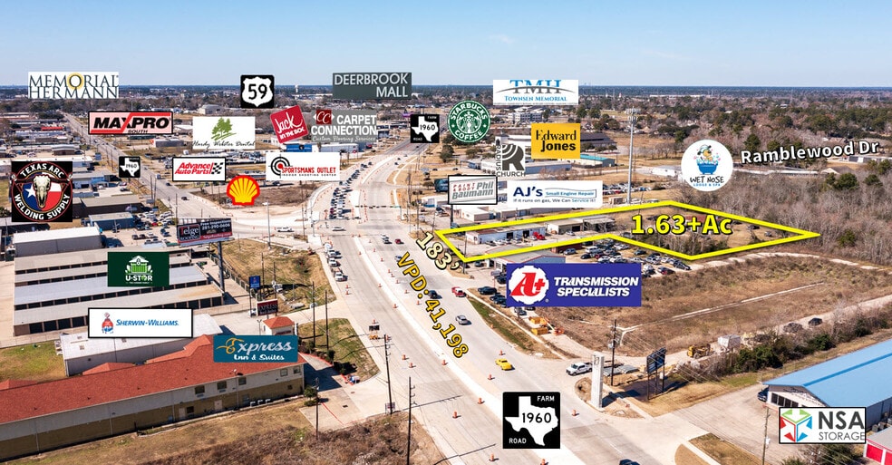 More Photos Of 2025 FM 1960 Bypass Rd E, Humble General Retail For Sale