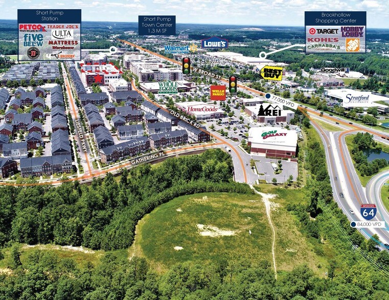 More Photos Of 2231-2251 Old Brick Rd, Glen Allen General Retail For Lease