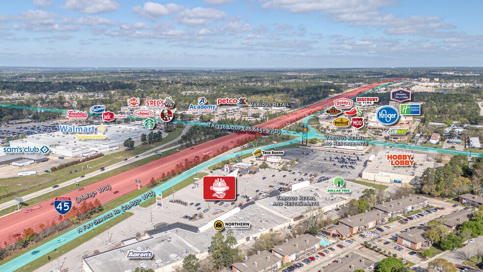 More Photos Of 2050 I-45, Conroe Restaurant For Sale