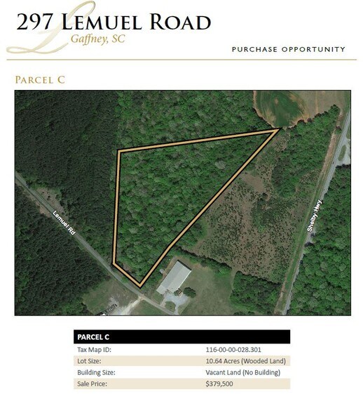 More Photos Of Lemuel, Gaffney Land For Sale