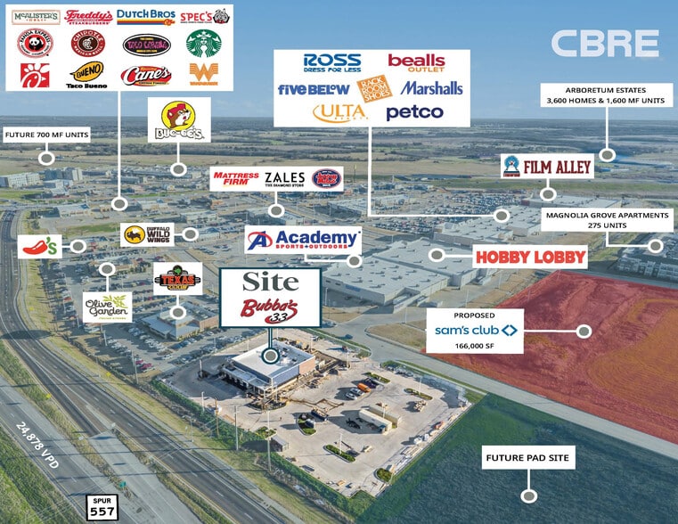 More Photos Of SWQ FTM 148 and 557 spur, Terrell General Retail For Sale