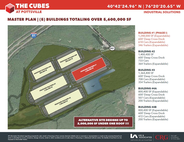 More Photos Of The Cubes at Pottsville, Pottsville Land For Sale