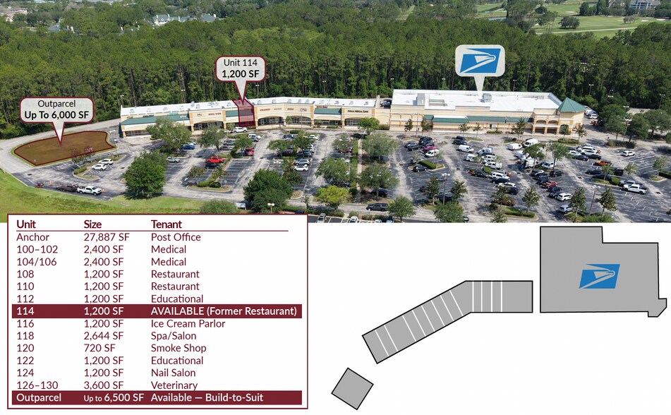 More Photos Of 425-475 W Town Pl, Saint Augustine Storefront For Lease