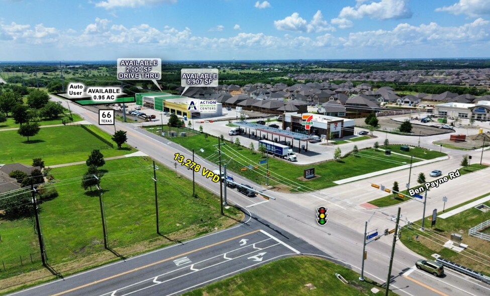 More Photos Of NWQ OF HWY 66 & BEN PAYNE ROAD, Fate General Retail For Lease